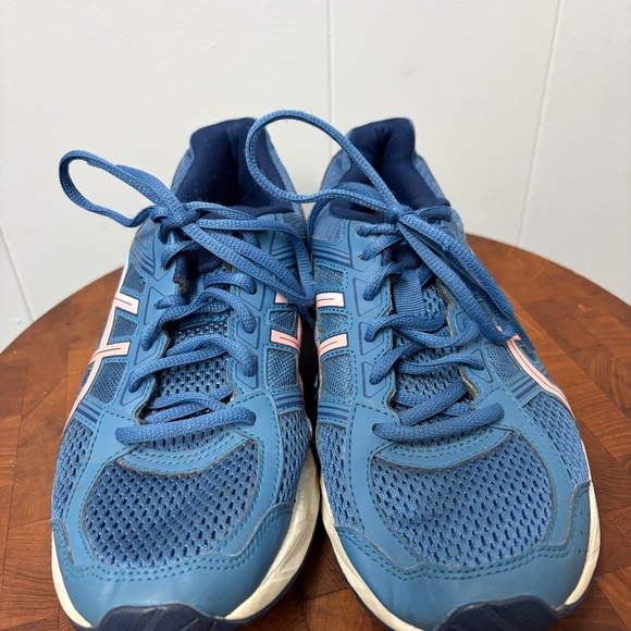 Asics Gel Contend Women's Running Shoes Blue/ Pink Size 9 - Picture 3 of 7